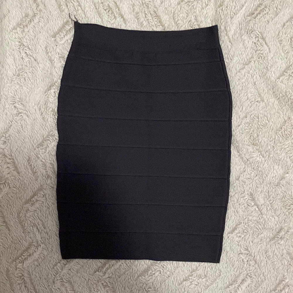 Romeo and Juliet Couture Grey Bodycon Skirt Womens Medium